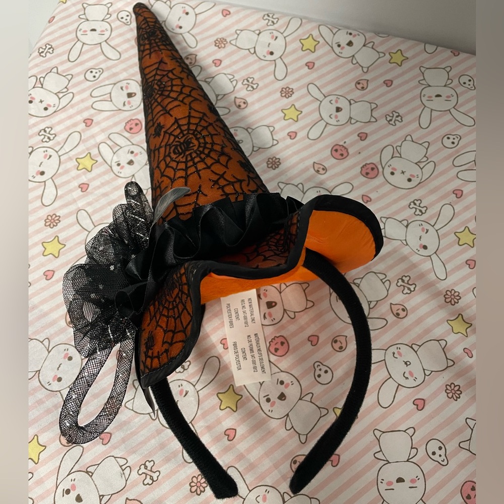 Halloween Witch Mini Headband Costume Cosplay Hat